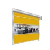 Puertas Rápidas Enrollables de PVC, Puertas Enrollables con Sensor para Lavado de Autos de Autoservicio, Puertas Elevables de Alta Velocidad para Talleres de Purificación