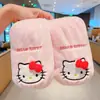 Fundas de Manga para Niños Sanrio para Otoño e Invierno, Fundas de Manga Cálidas Bordadas de Dibujos Animados Anti-Suciedad, Mangas Protectoras para Bebé, Fundas de Manga Lindas Estilo Coreano