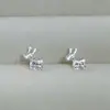 Aretes de aleación de alta calidad para estudiantes de minorías diseño femenino aretes simples estrella de cinco puntas nueva moda aretes estilo ins