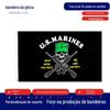 Bandeira Fuzileiros Navais dos EUA Bandeira de Poliéster Estampada Fornecimento Exclusivo Transfronteiriço Pontual