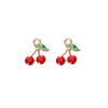 Atacado de Fabricante DIY Liga Pequeno Pingente Coleção Série Frutas Pingente Brincos Colar Pulseira Acessórios Joias