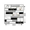 3D autoadesivo adesivos de parede tridimensional pvc impermeável espessa renovação fundo decoração simulação cross-border exclusivo