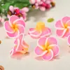Oferta especial flor de arcilla blanda 20mm flor de huevo pulsera tejida diy flor de ropa zapatos collar de flores y accesorios para el cabello de viento materiales decorativos