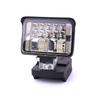 Lámpara de trabajo Makita, linterna eléctrica, lámpara de mantenimiento, lámpara de emergencia, iluminación con batería de litio, lámpara LED modificada para reparación de automóviles.