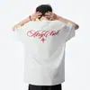 Camiseta de Manga Corta Estilo Americano con Estampado de Polaris para Hombre 2026 Nueva Tendencia de Verano Marca High Street Holgada Versátil Camiseta de Media Manga