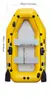 Barco de Pesca King Kong Dourado 2.3m-3.0m (Fundo Costurado) - Bote Inflável Durável, Portátil para Patrulha de Enchentes e Pesca