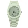 Relojes para Hombre Más Vendidos Transfronterizos, Relojes de Cuarzo de Gama Alta, Números Árabes, Relojes de Pareja Modernos y Sencillos al por Mayor