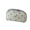 Bolsa de almacenamiento semicircular de cachorro de dibujos animados para ropa interior, bolsa de almacenamiento de ropa interior portátil para regreso a clases, bolsa de almacenamiento de ropa interior tres en uno para viajes
