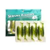 Cebos Suaves de Cola en T Flotante Peces Perezosos Pequeños Señuelos Suaves de Cola en T Cebo Suave Artificial Cebo Falso Cebo para Peces de Agua Dulce y Salada Venta al por Mayor