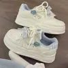 Zapatos Blancos Cálidos Versátiles Nuevos de Invierno para Niñas Moda Tendencia Nicho Estudiante Casual Deportivos Zapatos de Pan