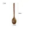 Cuchara de Madera de Acacia Cuchara de Madera Cuchara Cuchara de Madera Cuchara Larga Cuchara de Madera Cuchara de Madera para el Hogar Japonés Cuchara para Arroz Cuchara de Madera