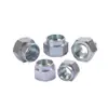 Porcas de Flange Elevada Selecionadas Cuidadosamente Nz/Nzs-M3M4M5~M12 Sextavadas Redondas Aço Carbono Galvanizado Aço Inoxidável Porcas de Flange