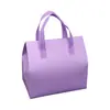 Bolsa de Mano Desechable para Taza Individual Logo Personalizado Té de Leche Café Papel de Aluminio Empaque para Llevar Bolsa Térmica Bolsa No Tejida