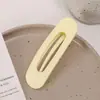 Pinzas para el Cabello Planas de 11 cm, Pinzas Antideslizantes Mate para Mujer, Accesorios para el Cabello de Sujeción Fuerte para Todo Tipo de Cabello, Uso Diario, Boda, Fiesta, Cita, Playa