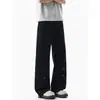 Jeans Blancos Estilo Americano para Hombre, Nueva Marca de Moda 2026, Corte Holgado, Cleanfit, Pantalones Rectos Versátiles para Hombre
