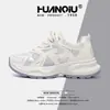 Zapatos de Papá Universales para Mujer Zhq3665 Nuevos Zapatos Deportivos de Malla Transpirable para Verano Delgados Versátiles para Estudiantes Zapatos que Aumentan la Altura