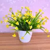 Flores artificiais Phalaenopsis flores falsas decoração sala de estar mesa de jantar arranjo de flores flores plantas verdes pequeno bonsai ornamentos decorações internas e externas