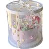 Caja Transparente Redonda para Pastel Hengyun Caja de Empaque para Repostería 4 pulgadas Doble Capa 6 pulgadas Una Sola Capa 8 pulgadas Tres Capas 10 pulgadas Cuatro Capas