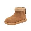 Botas de Nieve para Niñas Invierno 2026 Modelo Nuevo Zapatos de Felpa para Niños Botas de Invierno Cálidas Antideslizantes Zapatos de Algodón Engrosados