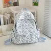 Mochila Nueva de Alto Valor para Niñas Dulce Artística Linda Estudiante de Secundaria Campus Ligera de Viaje Mochila Pequeña