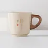 Taza de cerámica estilo chino con ceniza vegetal para oficina, taza de té, taza de café para uso en casa y oficina, doble propósito para té y café, juego en caja de regalo, personalizable