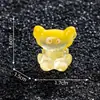 Nuevo producto transfronterizo: figuritas translúcidas de monstruos de colores, lindos accesorios decorativos para manualidades, pequeños adornos para coches y escritorios