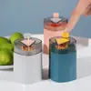 Porta-Palitos para Sala de Estar, Porta-Palitos de Luxo Tipo Prensa, Dispenser de Palitos Automático Pop-Up Criativo, Portátil e Conveniente