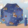 Sombrilla Paraguas de Doble Uso de Astronauta Espacial, Paraguas Automático Plegable para Mujer, Gama Alta, Protección UV, Protección Solar