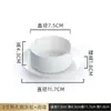 Pratos de Porcelana Branca Pura, Colheres, Louças de Hotel, Pratos de Toalha, Pratos de Porcelana Cerâmica para Clube, Tigelas de Asa, Louças de Hotel de Alto Padrão