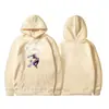Suéter estampado de estilo nuevo con temática de anime de motosierra transfronteriza, suéter de punto para pareja otoño e invierno, sudadera con capucha de manga larga, anime