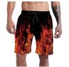 Comercio exterior 2023 Pantalones de playa para hombre holgados casual Dragon Ball casual Estampado 3D dibujos animados anime natación shorts