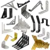 Soportes de Ángulo Galvanizados Personalizados, Piezas Estampadas Tipo Soporte No Estándar Personalizadas, Soportes en L de Procesamiento de Chapa Metálica