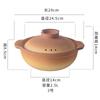 Estufa Circular Estufa para Hornear Té Estufa de Barro Cerámico Estufa de Barbacoa Doméstica Antigua Estufa de Cocina de Carbón de Tierra Cerámica Estufa de Parrilla de Carbono Pequeña