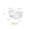 Caja de Almacenamiento Transparente para Cosméticos de Escritorio Caja de Almacenamiento a Prueba de Polvo para Dormitorio Canasta de Almacenamiento para Artículos Varios Juguetes Bocadillos en Dormitorio Sala de Estar