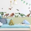 Adesivos de Parede de Dinossauro de Desenho Animado para Quarto de Crianças Decoração de Casa Sala de Estar Entrada Quarto Pintura Autoadesiva Removível Pvc
