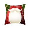 Funda de Almohada Estampada Piel de Melocotón Roja Navideña 2026 Nuevo Estilo Deseo Más Vendido Muebles para el Hogar Funda de Cojín para Sofá