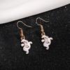 Pendientes de Halloween, pendientes creativos de nicho, pendientes de castillo fantasma, calavera, sombrero mágico, pendientes divertidos