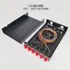 Caixas de terminal de fibra óptica de 4 portas, 8 portas, 12 portas, 24 núcleos, 48 núcleos (SC/FC/LC totalmente equipadas, para mesa, parede, rack, tipos telecom)