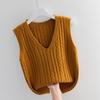 Suéter sin mangas Chaleco exterior para mujer Primavera y Otoño 2023 holgado retro de punto trenzado chaleco base abrigo para mujer