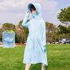 Ropa de Protección Solar para Niñas Estilo Largo 2026 Nuevo Verano Chaqueta de Seda de Hielo Protección UV Exterior Ropa Transpirable de Protección Solar para Niños