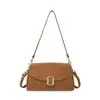 Bolso pequeño cuadrado único y elegante para mujer, nuevo modelo de primavera 2026, bolso de hombro cruzado simple y a la moda para el trabajo y el uso diario