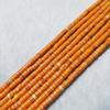 Variedad Transfronteriza de emperadores turquesa africano 2*4mm espaciador cuenta redonda lisa pulsera de mano diy accesorios para collar venta al por mayor