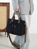2025 Nova Bolsa de Ombro Grande Capacidade Lona Viagem Moda Casual Simples Bolsa Transversal Mochila de Trabalho Estilo Coreano Feminina