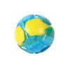 PSM pet dog brinquedo embutido sino elástico borracha macia resistente a mordidas pet jogando cor treinamento interativo bola de brinquedo