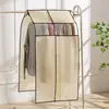 Funda a prueba de polvo para tendedero de ropa, parasol para el hogar, funda universal con cremallera, funda a prueba de polvo de alta gama para tendedero de ropa y sombreros