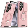 Amazon Venta al por mayor transfronteriza Adecuado para Samsung S26Ultra Funda de teléfono con soporte magnético para coche europeo y americano A57 Ventana deslizante