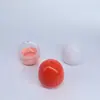 Caja de Polvo Suelto Forma de Huevo 10ml Gran Capacidad Bálsamo Labial Botella de Crema para Ojos Transparente Botella de Tinte para Cejas Cosméticos Botella Vacía