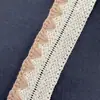 Hilo de Algodón Tejido DIY Accesorios para Ropa Sombreros Bufandas Accesorios para el Cabello Ribete de Abrigo Mangas de Ganchillo Cinta de Encaje