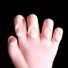Mão Falsa de Prática de Manicure Mão Falsa Ajustável de Posicionamento para Manicure Modelo de Mão Esquerda Mão Falsa de Treino de Manicure PVC