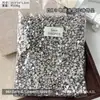 Decorações de Unhas Artísticas Pérola Galvanizada K Branca Embalagem Grande Venda Quente Transfronteiriça Strass Pérola Meia-Redonda Plana Prateada Acessórios Pequenos DIY